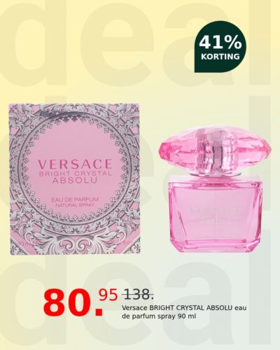 Versace BRIGHT CRYSTAL ABSOLU eau de parfum spray 90 ml