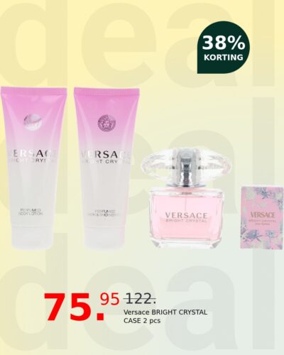 Versace BRIGHT CRYSTAL CASE 2 pcs