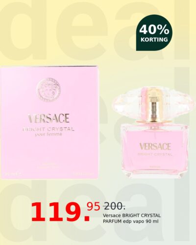 Versace BRIGHT CRYSTAL PARFUM edp vapo 90 ml