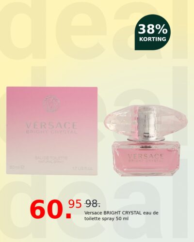 Versace BRIGHT CRYSTAL eau de toilette spray 50 ml