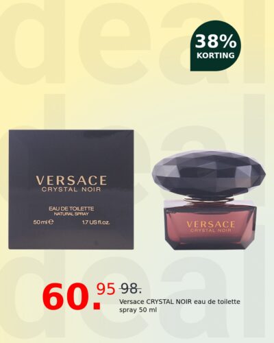 Versace CRYSTAL NOIR eau de toilette spray 50 ml