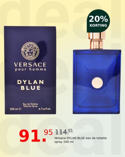 Versace DYLAN BLUE eau de toilette spray 200 ml