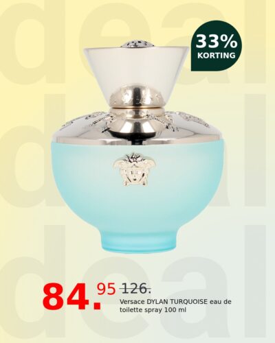 Versace DYLAN TURQUOISE eau de toilette spray 100 ml