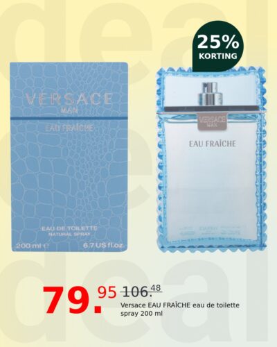Versace EAU FRAÎCHE eau de toilette spray 200 ml