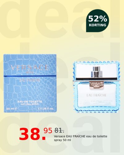 Versace EAU FRAÎCHE eau de toilette spray 50 ml