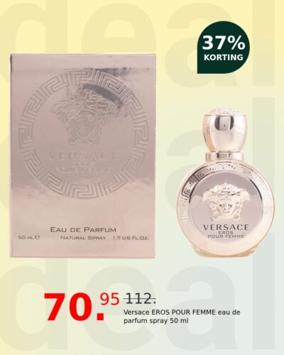 Versace EROS POUR FEMME eau de parfum spray 50 ml