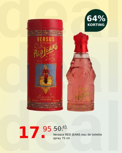 Versace RED JEANS eau de toilette spray 75 ml