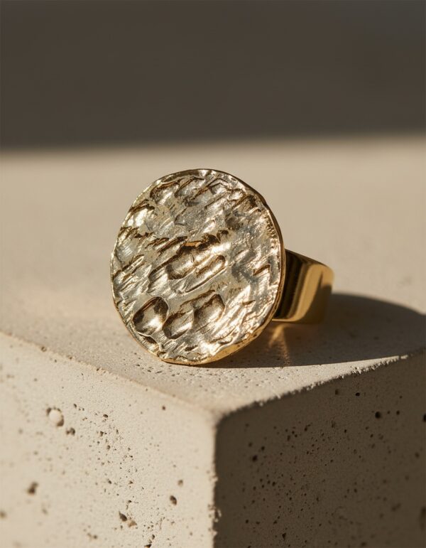 Shabama BRONX ring #gloss gold 1 u