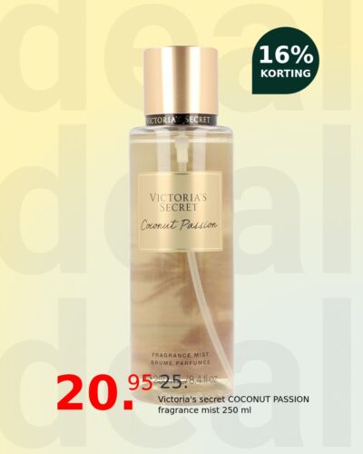 Victoria's secret COCONUT PASSION fragrance mist 250 ml