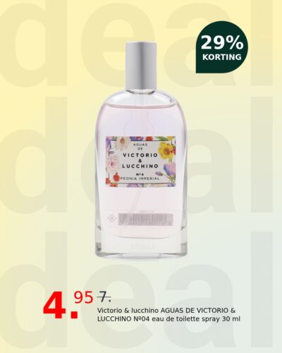 Victorio & lucchino AGUAS DE VICTORIO & LUCCHINO Nº04 eau de toilette spray 30 ml