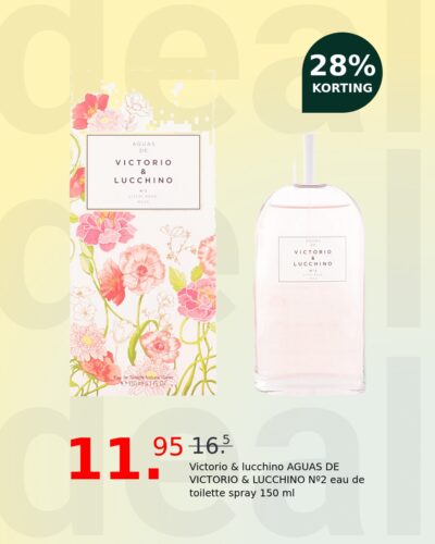 Victorio & lucchino AGUAS DE VICTORIO & LUCCHINO Nº2 eau de toilette spray 150 ml