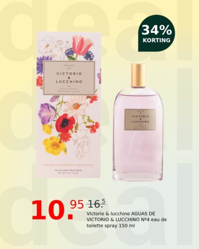 Victorio & lucchino AGUAS DE VICTORIO & LUCCHINO Nº4 eau de toilette spray 150 ml