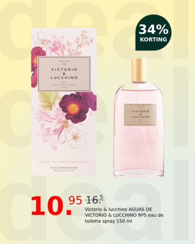 Victorio & lucchino AGUAS DE VICTORIO & LUCCHINO Nº5 eau de toilette spray 150 ml