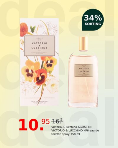 Victorio & lucchino AGUAS DE VICTORIO & LUCCHINO Nº6 eau de toilette spray 150 ml