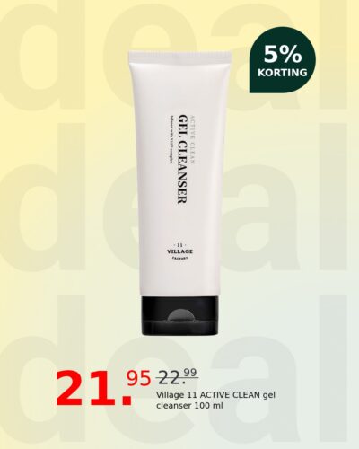 Village 11 ACTIVE CLEAN gel cleanser 100 ml