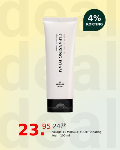 Village 11 MIRACLE YOUTH clearing foam 100 ml