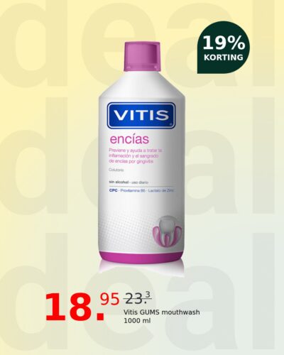 Vitis GUMS mouthwash 1000 ml