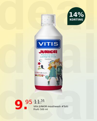 Vitis JUNIOR mouthwash #Tutti Frutti 500 ml