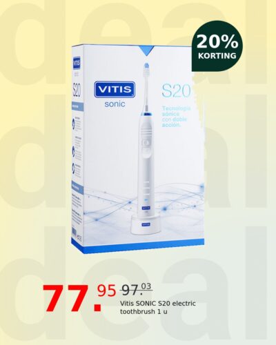 Vitis SONIC S20 electric toothbrush 1 u