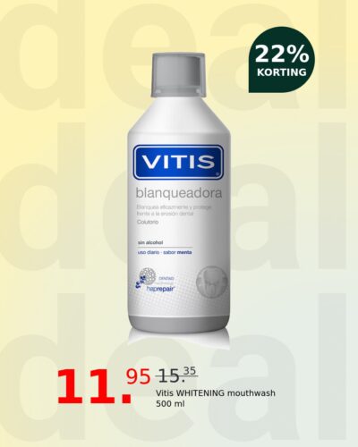 Vitis WHITENING mouthwash 500 ml