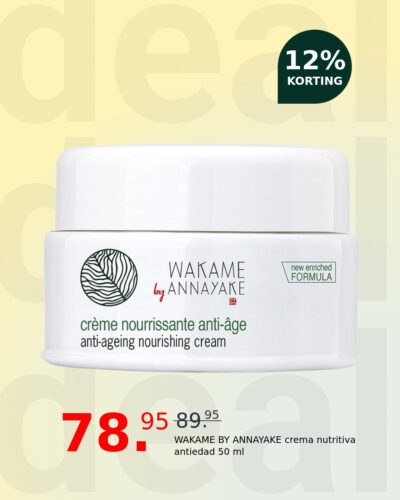 WAKAME BY ANNAYAKE crema nutritiva antiedad 50 ml