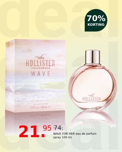 WAVE FOR HER eau de parfum spray 100 ml