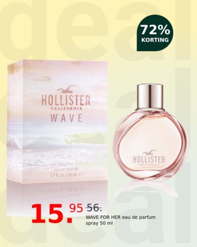 WAVE FOR HER eau de parfum spray 50 ml