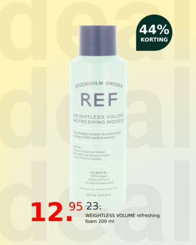 WEIGHTLESS VOLUME refreshing foam 200 ml
