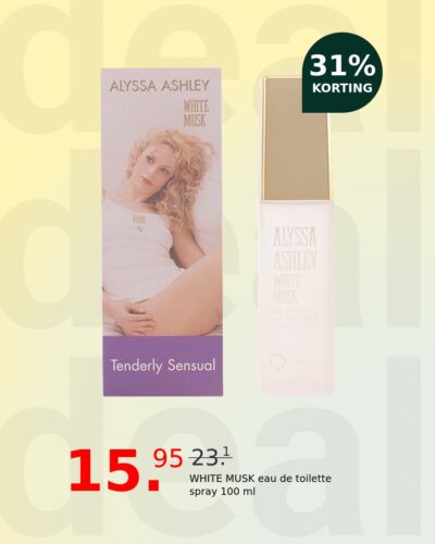 WHITE MUSK eau de toilette spray 100 ml