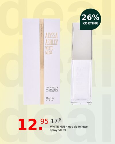 WHITE MUSK eau de toilette spray 50 ml