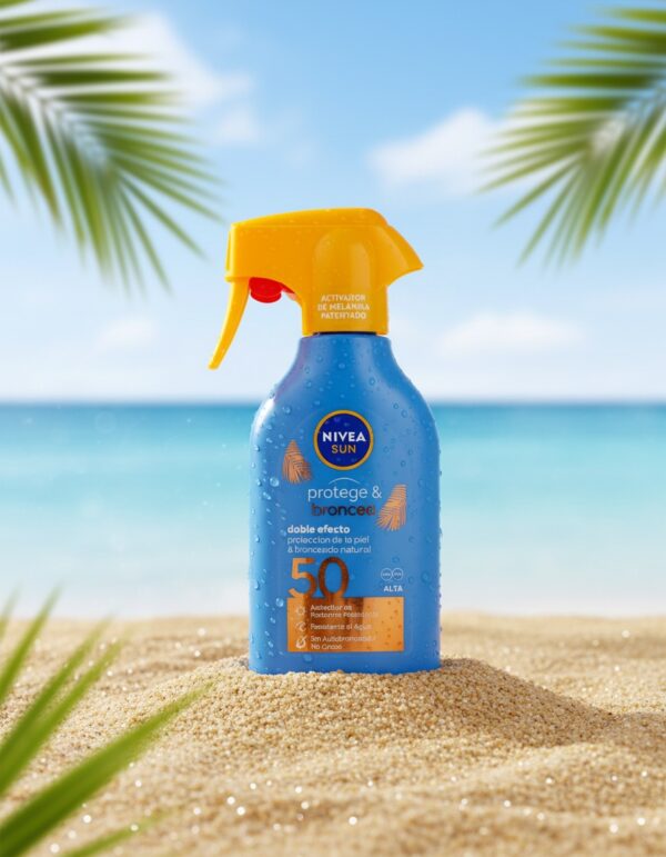 SUN PROTECTS&TANS SPF50 spray gun 270 ml