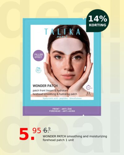 WONDER PATCH smoothing and moisturizing forehead patch 1 unit