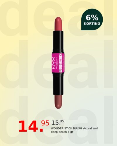 WONDER STICK BLUSH #coral and deep peach 4 gr