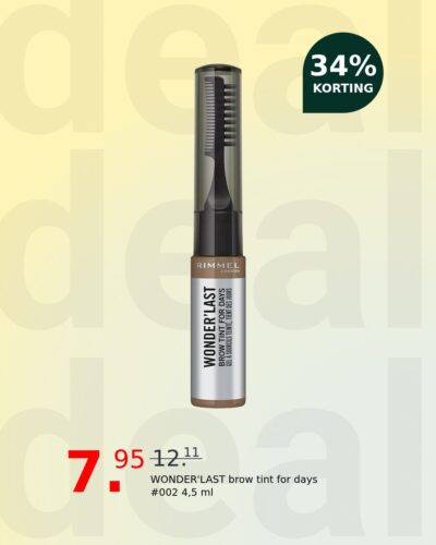 WONDER'LAST brow tint for days #002 4,5 ml