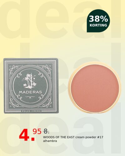 WOODS OF THE EAST cream powder #17 alhambra