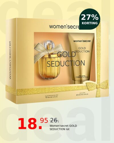 Women'secret GOLD SEDUCTION lot
