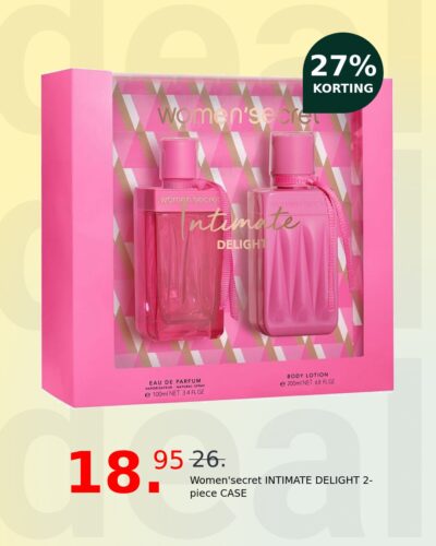 Women'secret INTIMATE DELIGHT 2-piece CASE