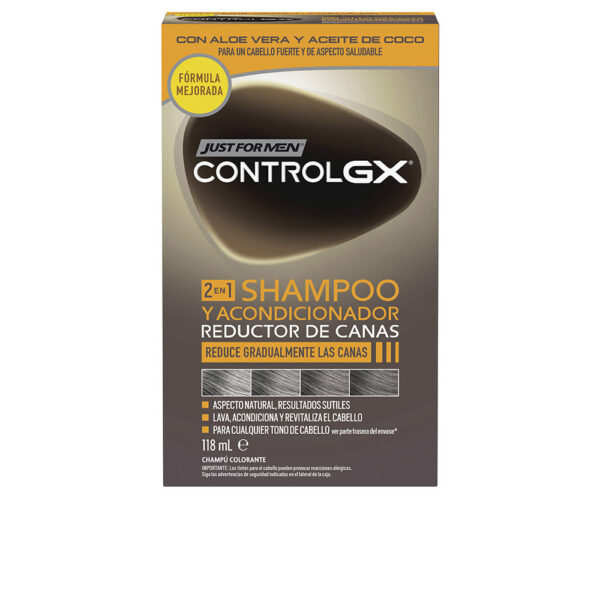 CONTROL GX gray hair reducing shampoo with conditioner 118 ml
