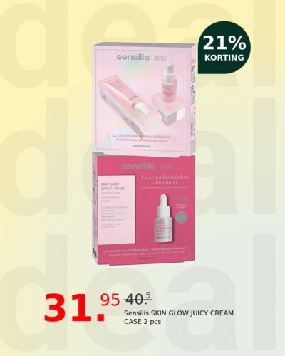 Sensilis SKIN GLOW JUICY CREAM CASE 2 pcs