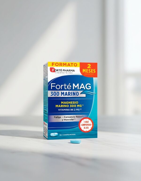 FortÉ pharma FORTÉ MARINE MAGNESIUM fatigue, physical and muscular tiredness 300 mg 56 units