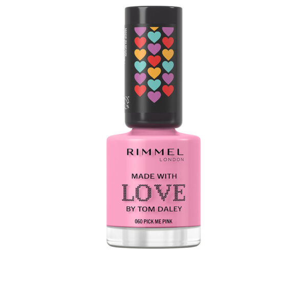 MADE WITH LOVE by Tom Daley nail polish #060-pick me pink 8 ml