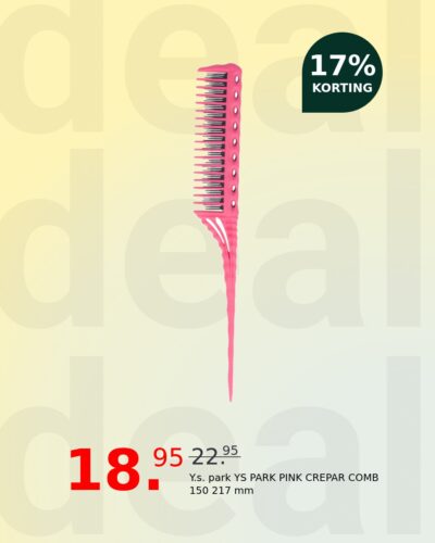 Y.s. park YS PARK PINK CREPAR COMB 150 217 mm