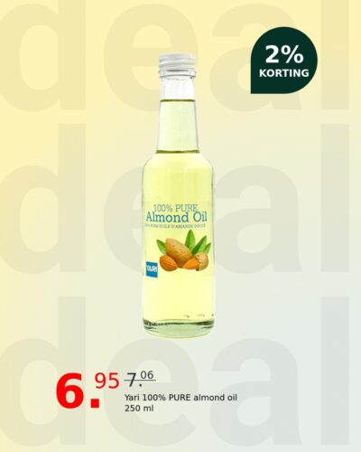Yari 100% PURE almond oil 250 ml