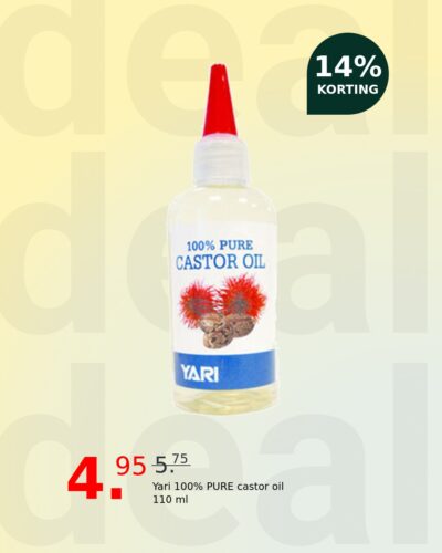Yari 100% PURE castor oil 110 ml