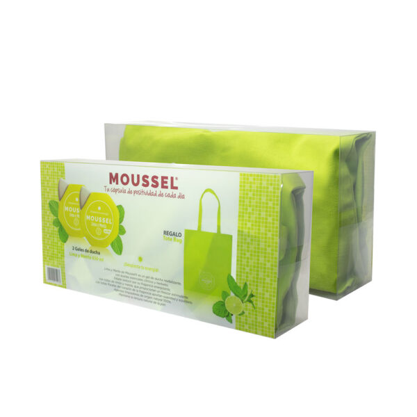 MOUSSEL LIME AND MINT SHOWER GEL CASE 3 pcs
