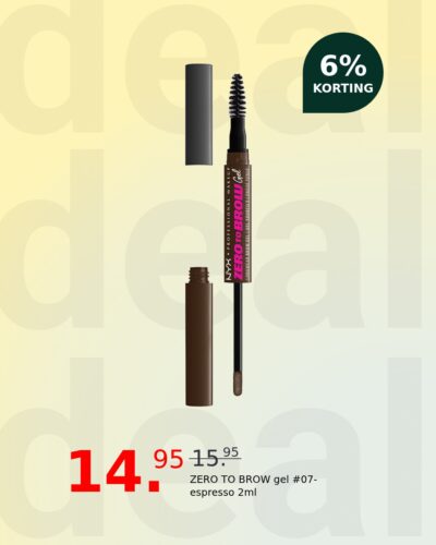 ZERO TO BROW gel #07-espresso 2ml