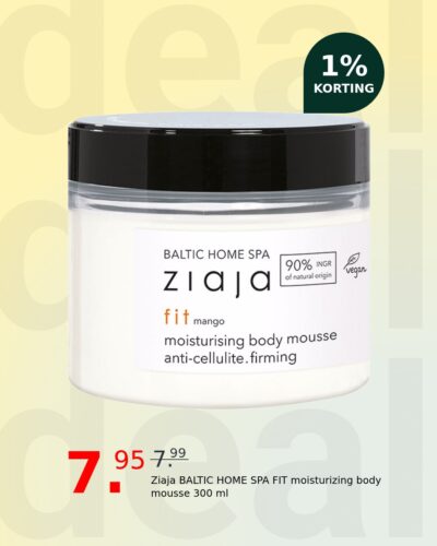 Ziaja BALTIC HOME SPA FIT moisturizing body mousse 300 ml
