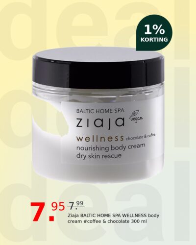 Ziaja BALTIC HOME SPA WELLNESS body cream #coffee & chocolate 300 ml