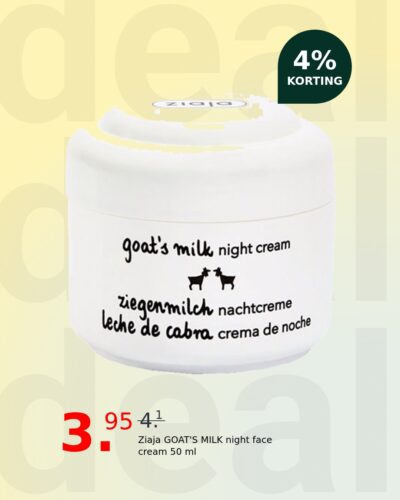 Ziaja GOAT'S MILK night face cream 50 ml