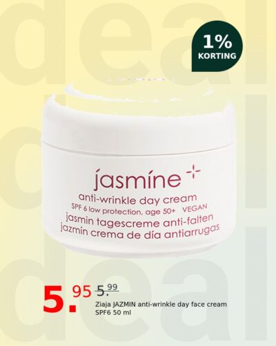 Ziaja JAZMIN anti-wrinkle day face cream SPF6 50 ml